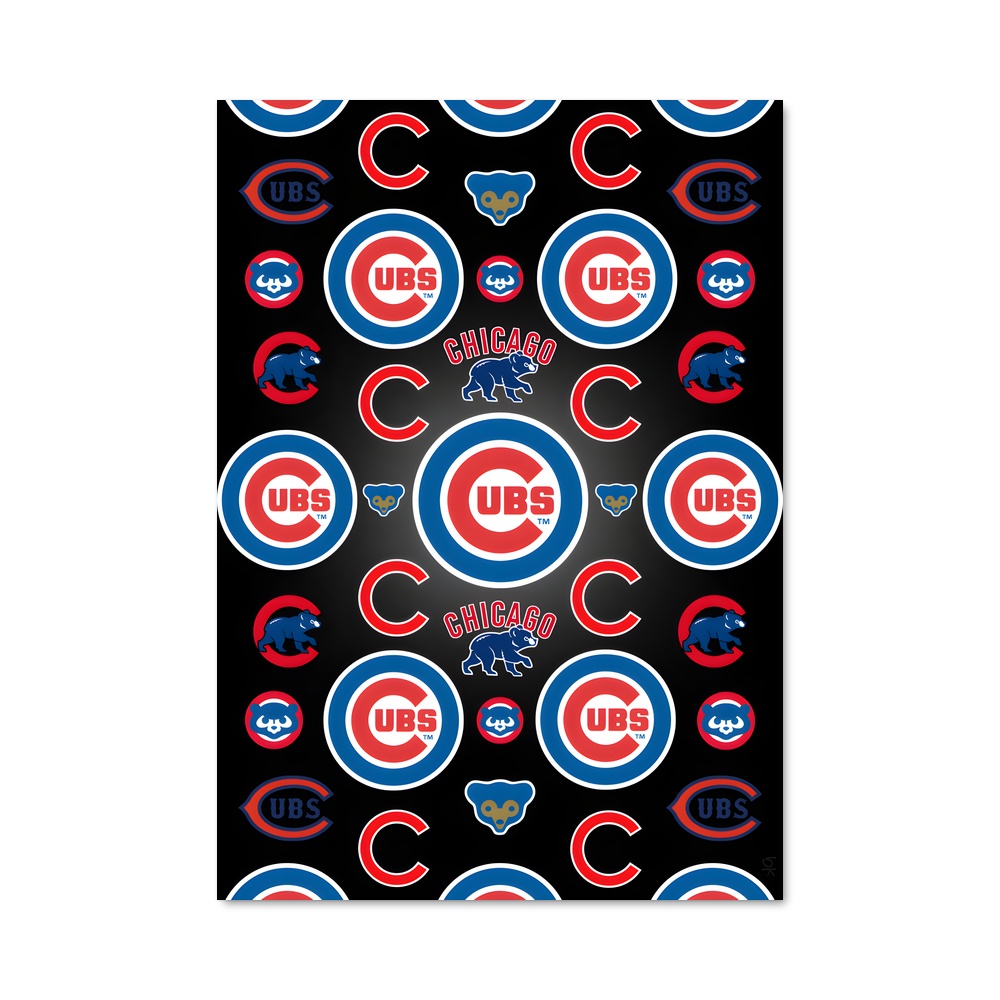 Poster Chicago cubs – affiche Baseball